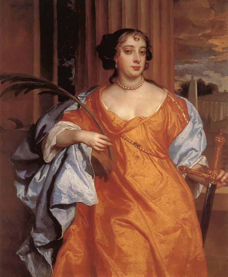 Sir Peter Lely Barbara Villiers, Duchess of Cleveland as St. Catherine of Alexandria
